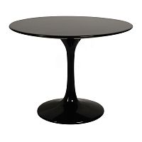 стол журнальный eero saarinen style tulip table черный в Казани