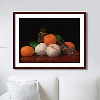 картина: still life with wrapped tangerines, 1889г. в Казани