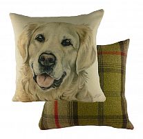 подушка с принтом waggydogs golden retriever в Казани