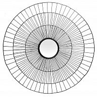 зеркало-солнце черное диаметр 102 см в Казани