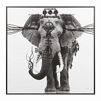 постер ornate elephant черный в Казани