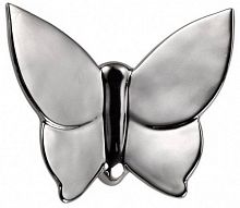 декоративная бабочка butterly 10*5*12 (серебристая) в Казани