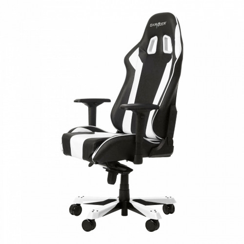 кресло геймерское dxracer king ks06 черно-белое в Казани