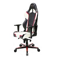 кресло геймерское dxracer racing черно-бело-красное в Казани