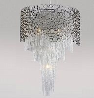 подвесной светильник crystal lux hauberk sp-pl8 d60 матовый никель в Казани