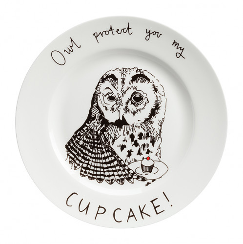 тарелка owl protect you my cup cake в Казани