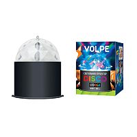 светодиодный светильник-проектор (09840) volpe disco uli-q302 03w/rgb black в Казани