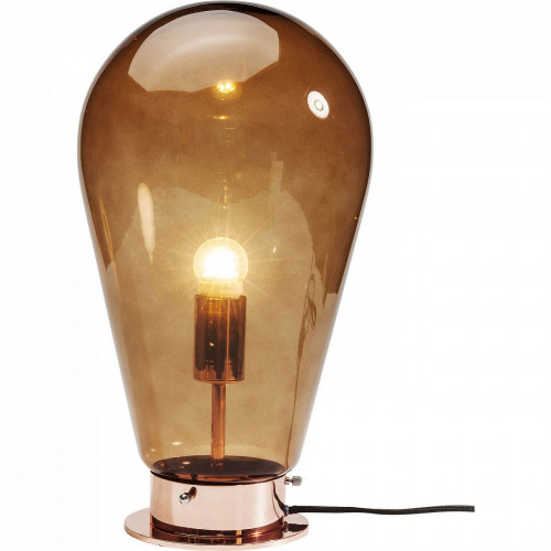 лампа настольная bulb коричневая в Казани