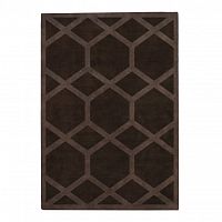 ковер ashton cocoa coffe 150x220 коричневый в Казани