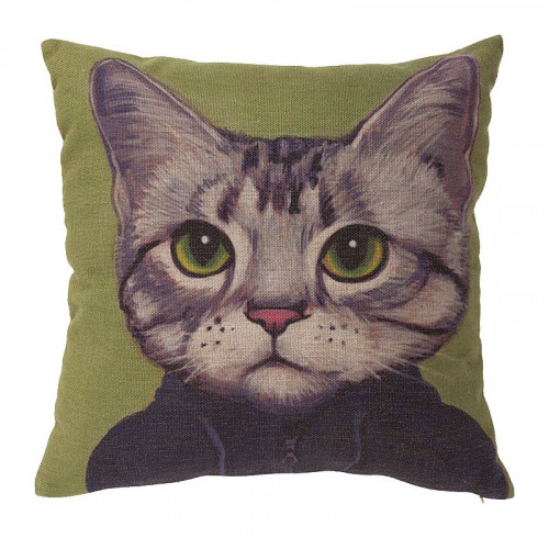 подушка с принтом mr. cat в Казани