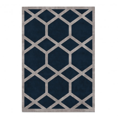 ковер ahston blue 200x290 синий в Казани