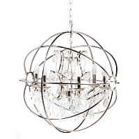 люстра foucault's orb crystal (64*64*64) серебро в Казани