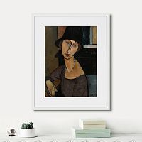 картина: jeanne hebuterne (au chapeau), 1917г. в Казани