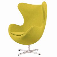 кресло egg chair оливковое в Казани