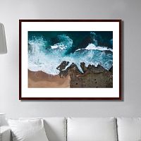 картина: beach ocean waves, coast rocks в Казани