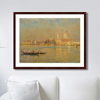 картина: venice lagoon, 1899г. в Казани