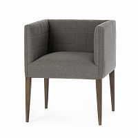 кресло penelope dining chair серое в Казани