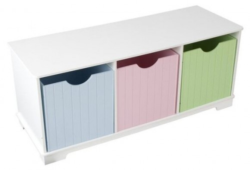 скамья kidkraft storage bench pastel (14565) в Казани