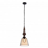 подвесной светильник crystal lux deco sp1 a amber в Казани