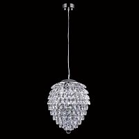 подвесной светильник crystal lux charme sp3+3 led chrome/transparent в Казани