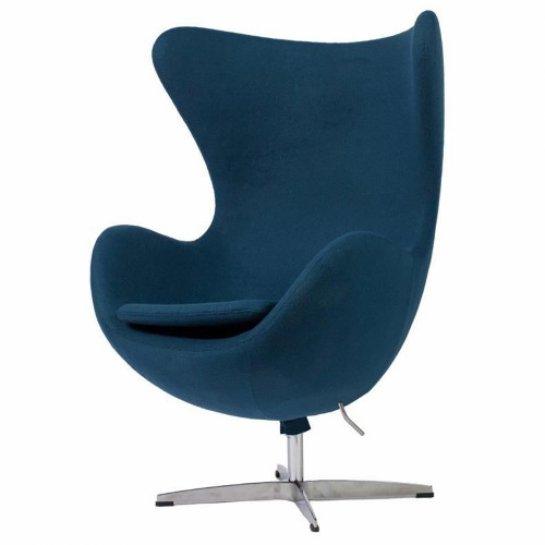 кресло egg chair сине-зеленое в Казани