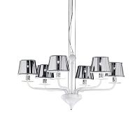 люстра 2010/6 fu от sylcom хром/дымчатая в Казани