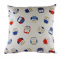 подушка с принтом owl print blue в Казани