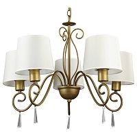 подвесная люстра arte lamp carolina a9239lm-5br в Казани