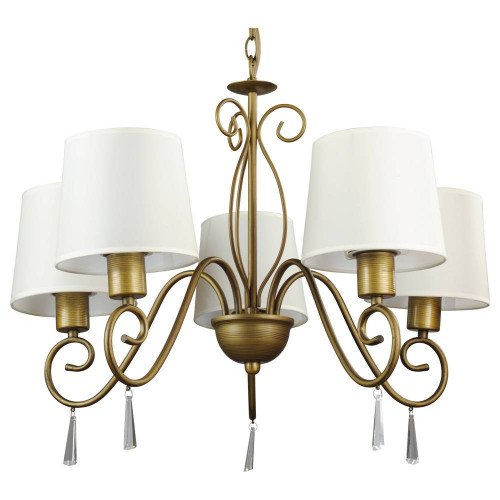 подвесная люстра arte lamp carolina a9239lm-5br в Казани