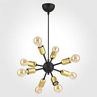 подвесная люстра tk lighting 1468 estrella black в Казани