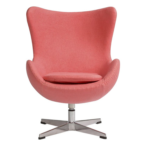 детское кресло egg chair коралловое в Казани