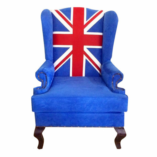 каминное кресло union jack classic в Казани