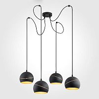 подвесная люстра tk lighting 2221 yoda black orbit в Казани