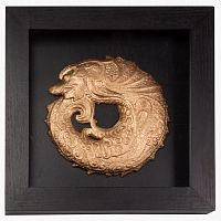 декор copper fish wood frame в Казани