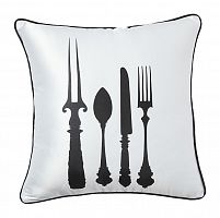 подушка со столовыми приборами tableware white в Казани