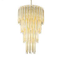 люстра gigi 13 gold от delight collection прозрачная/золото в Казани