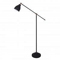 торшер arte lamp braccio a2054pn-1bk в Казани