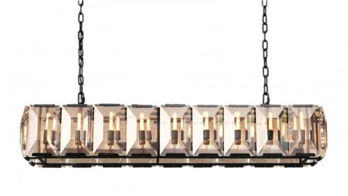 люстра harlow l130 черное основание, прозрачное стекло в Казани