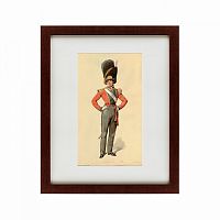 картина: coldstream guards, officer grenadier company, marching order, 1821 в Казани