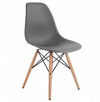 стул деревянный pc-015 серый (eames style) в Казани