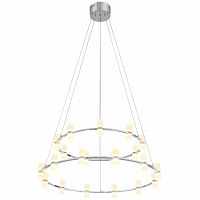 подвесная светодиодная люстра st luce cilindro sl799.103.21 белая в Казани