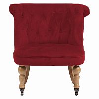 кресло amelie french country chair красное в Казани