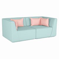 диван cubit sofa прямой голубой в Казани