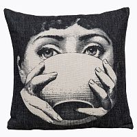 арт-подушка tea time fornasetti в Казани