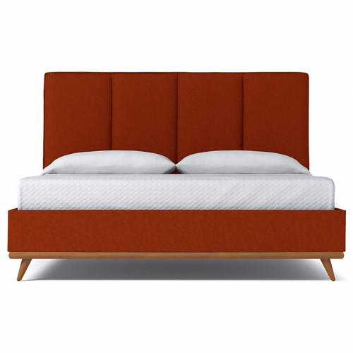 кровать двуспальная 160х200 красная carter pumpkin в Казани