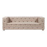 диван soho tufted прямой бежевый в Казани