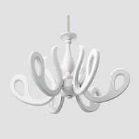 потолочная светодиодная люстра ambrella light orbital classic fk81/6 wh 292w d640 белая в Казани