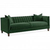 диван penelope sofa прямой зеленый в Казани