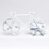 нож для пиццы из нержавеющей стали the fixie, белый мрамор в Казани