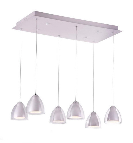 подвесная люстра idlamp mirella 394/6-ledwhite в Казани